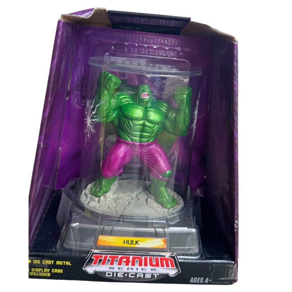 Marvel Legends Micro Machines Titanium Series Die-Cast Hulk FIgure NEW AA 9523